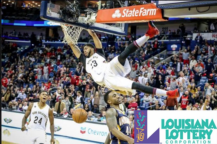 PelicansNBA's tweet photo. Retweet for a chance to win the last 2 courtside seats for tonight's game thanks to @LALottery! Rules:  https://t.co/ITDQuT8bL8 https://t.co/TulA5v1F78