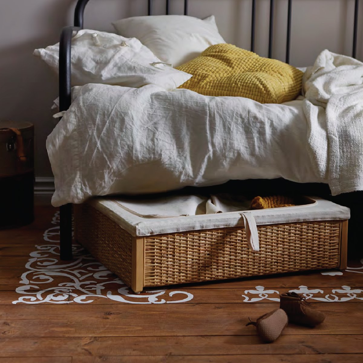 Römskog cheap bed boxes
