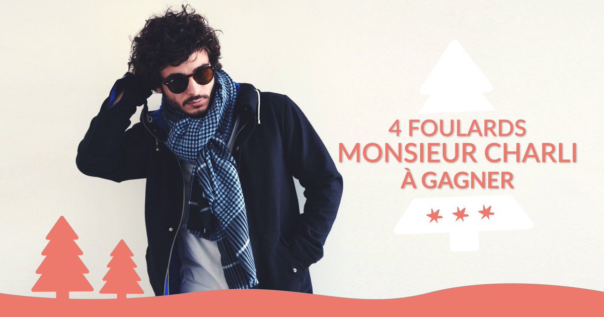 BarbichetteFR's tweet image. Follow &amp;amp; RT pour gagner 1 des 4 foulards @MonsieurCharli barbichette.fr/lenoeldebarbic… 🎄👔 #Concours #LeNoelDeBarbichette #Calendrierdelavent