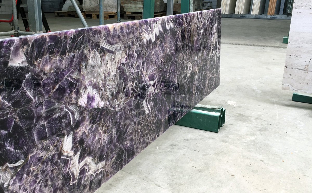 Join us on instagram in our powered by purple week, looking at festive semi-precious amethyst bit.ly/SNinstagram #luxury #naturalstone