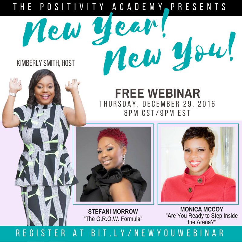 Jumpstart 2017 with a clear personal growth plan before the ball drops! Register for the New Year New You Webinar at bit.ly/newyouwebinar