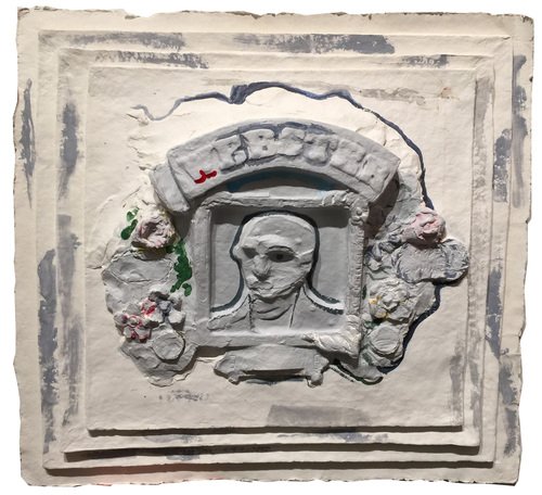DB_Fine_Art's tweet photo. Larry Rivers "WEBSTER" Painted cast paper #DeanBorghiFineArt #LarryRivers #PaintedCastPaper #CastPaper #Paper  #Art #FineArt #PaperArt https://t.co/9ERa2WV9ge