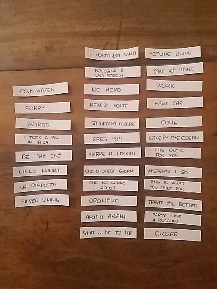 fabriziomico's tweet photo. -5 a #SongoftheYear 2016 (#SOY2016). Ecco le 64 canzoni che gareggeranno nella sfida musicale che ci terrà compagnia a gennaio! https://t.co/acA3SBfGr5