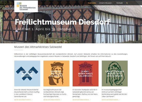 altmarkweb's tweet photo. #Museen des Altmarkkreises Salzwedel mit neuer Homepage https://t.co/DLjaa3O3Tb
Überarbeiten und Hosten des Internetauftritts: #AltmarkWeb https://t.co/kI3a9nwCMD