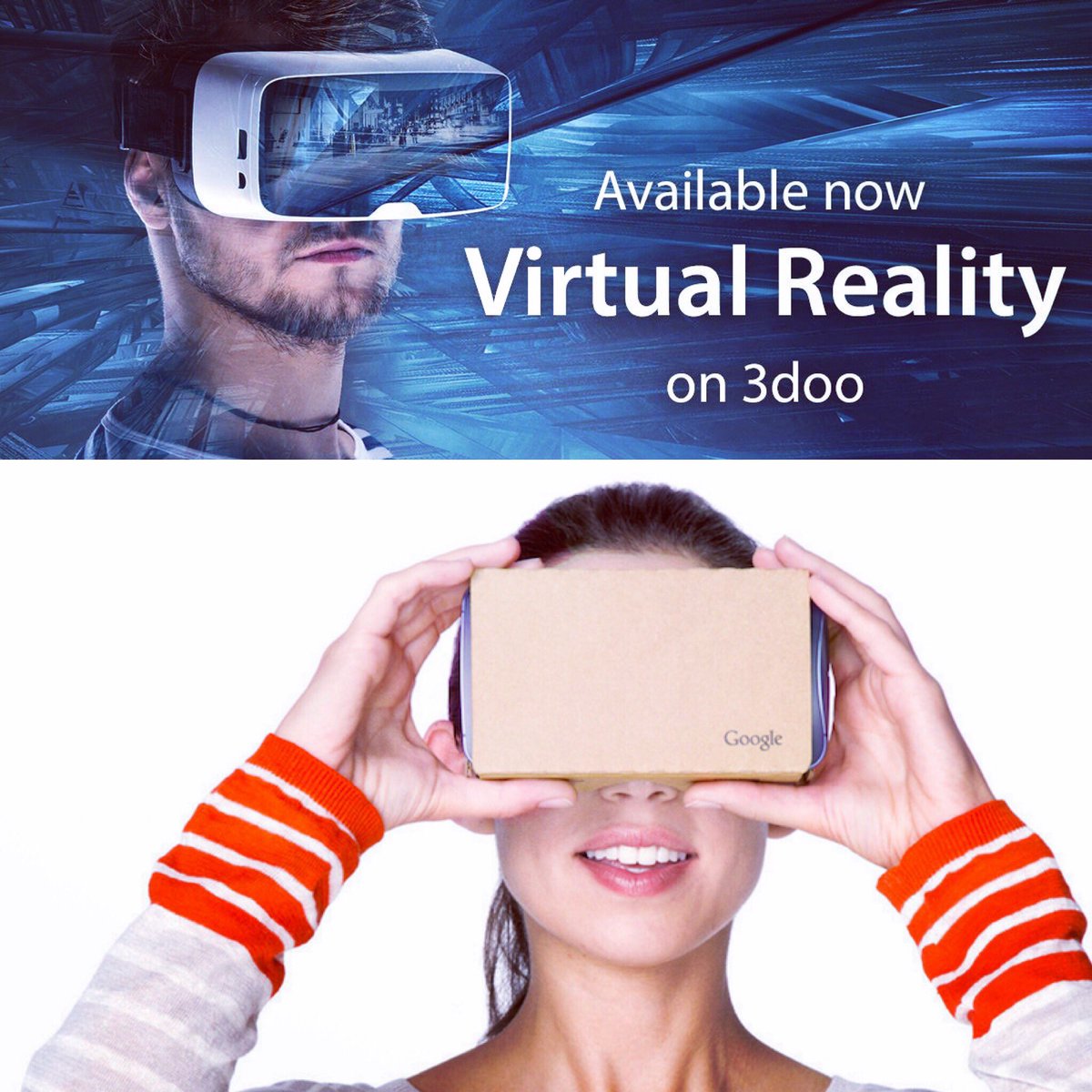 3dooFor3D's tweet photo. Enjoy VR360° videos on your VR Cardboard viewers, using 3doo’s new Android VR3D Movie Player! https://t.co/vYNm0ubqLt