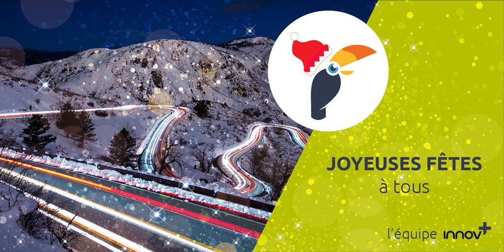 myToucango's tweet photo. Joyeux #Noël à tous de la part d'#InnovPlus. Soyez prudents et vigilants sur la route. https://t.co/sDsuR7ihGg