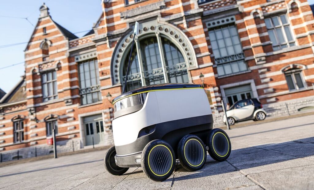 Wie Roboter und Drohnen Paketdienste entlasten <a href="/tagesspiegel/">Tagesspiegel</a> #starshiprobots #roboter ow.ly/r8Hy307leL2