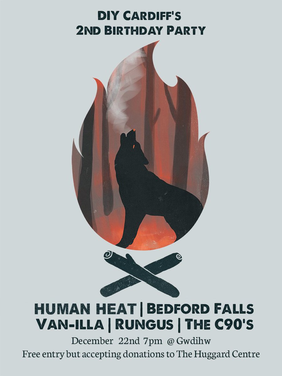 Tomorrow at <a href="/GwdihwCafeBar/">Gwdihw Cafe Bar</a> - Free entry / Charitable Donation to the <a href="/HuggardCentre/">Huggard</a> - Come along!