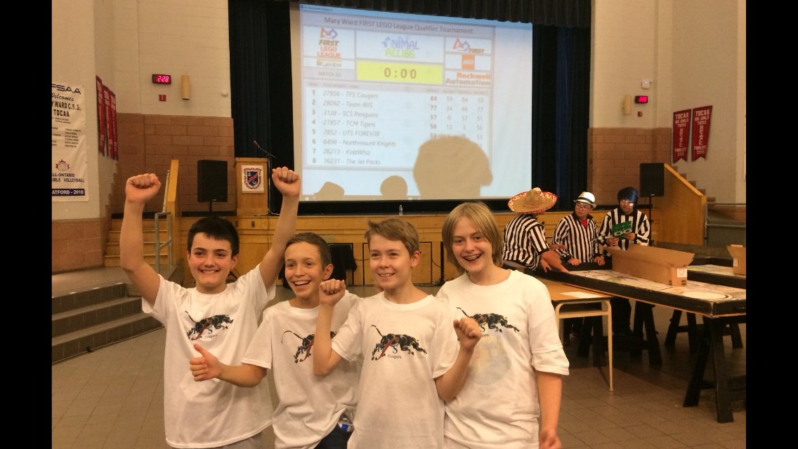 TFScampus's tweet image. Bravo to our #FIRSTLEGOLeague #robotics team for bringing home the trophy for #robotperformance in regional competitions this month. #TFS