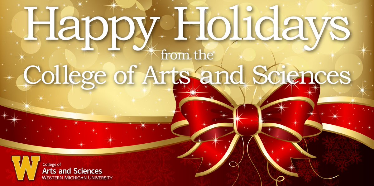 WMU_CAS's tweet photo. Happy Holidays, WMU! May your days be merry and bright! #BroncoHolidays #WMUCAS https://t.co/5JXxQoC3sU