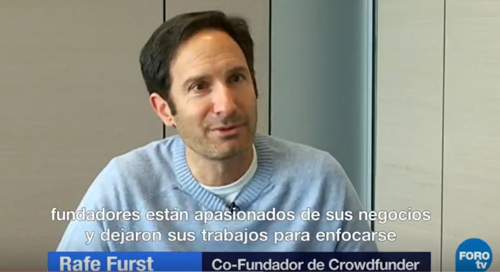 Ftv_Fractal's tweet image. El #MomentoEureka @RafeFurst, co-fundador de @crowdfunder, quien durante el #AISCDMX de @HFMexicoCity en octubre de este año.