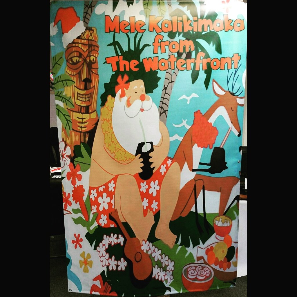 MACPRINTING's tweet image. Banner For The Waterfront Bar And Grill.