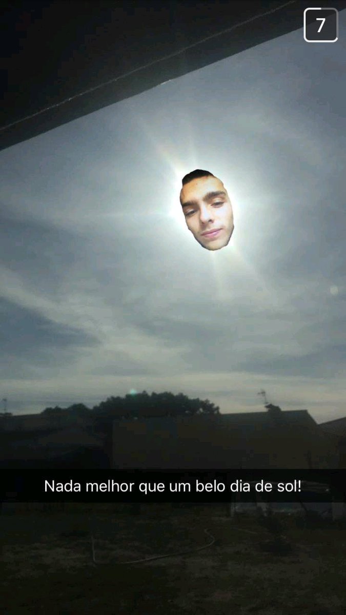 Hoje esteve um belo dia de sol