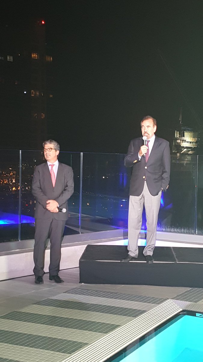 LucasLechuga's tweet photo. I attended the launch party of SLS Cancun last night. Amazing development! Oceanfront #condo units start at $370 psf. #slscancun #Mexico https://t.co/81ZVdcLEQo