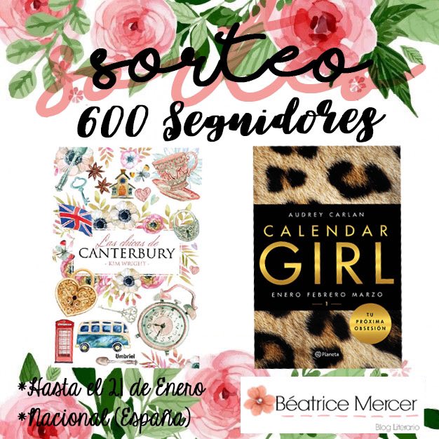 beatrizzm01_'s tweet image. ¡SORTEO 600 SEGUIDORES! Todas las bases en el blog 😘 ¡Animaos! 💞beatricemercer.blogspot.com.es/2016/12/sorteo… #sorteo #calendargirl #laschicasdecanterbury