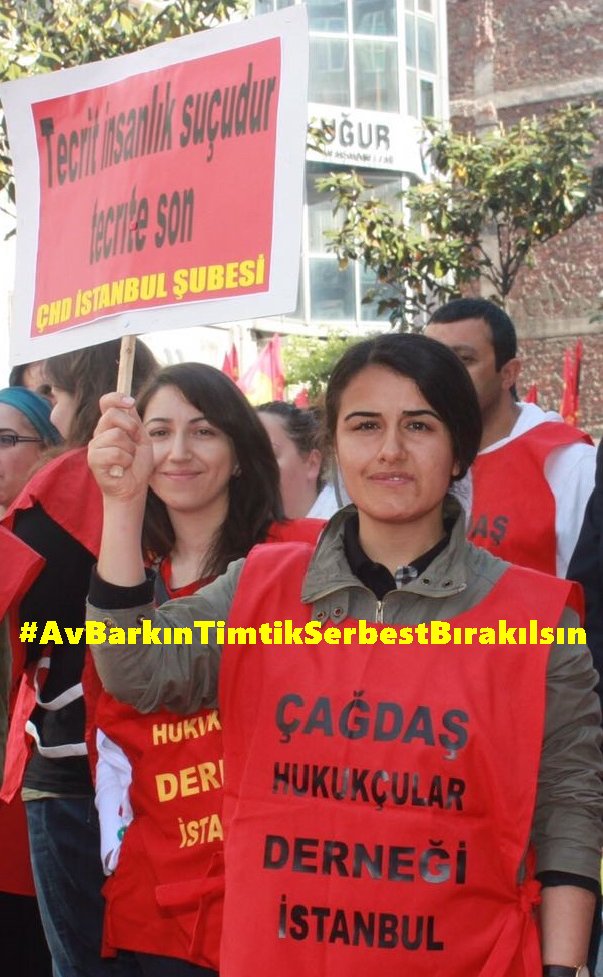 #AvBarkınTimtikSerbestBırakılsın
ÇHD Susmadı Susmayacak!