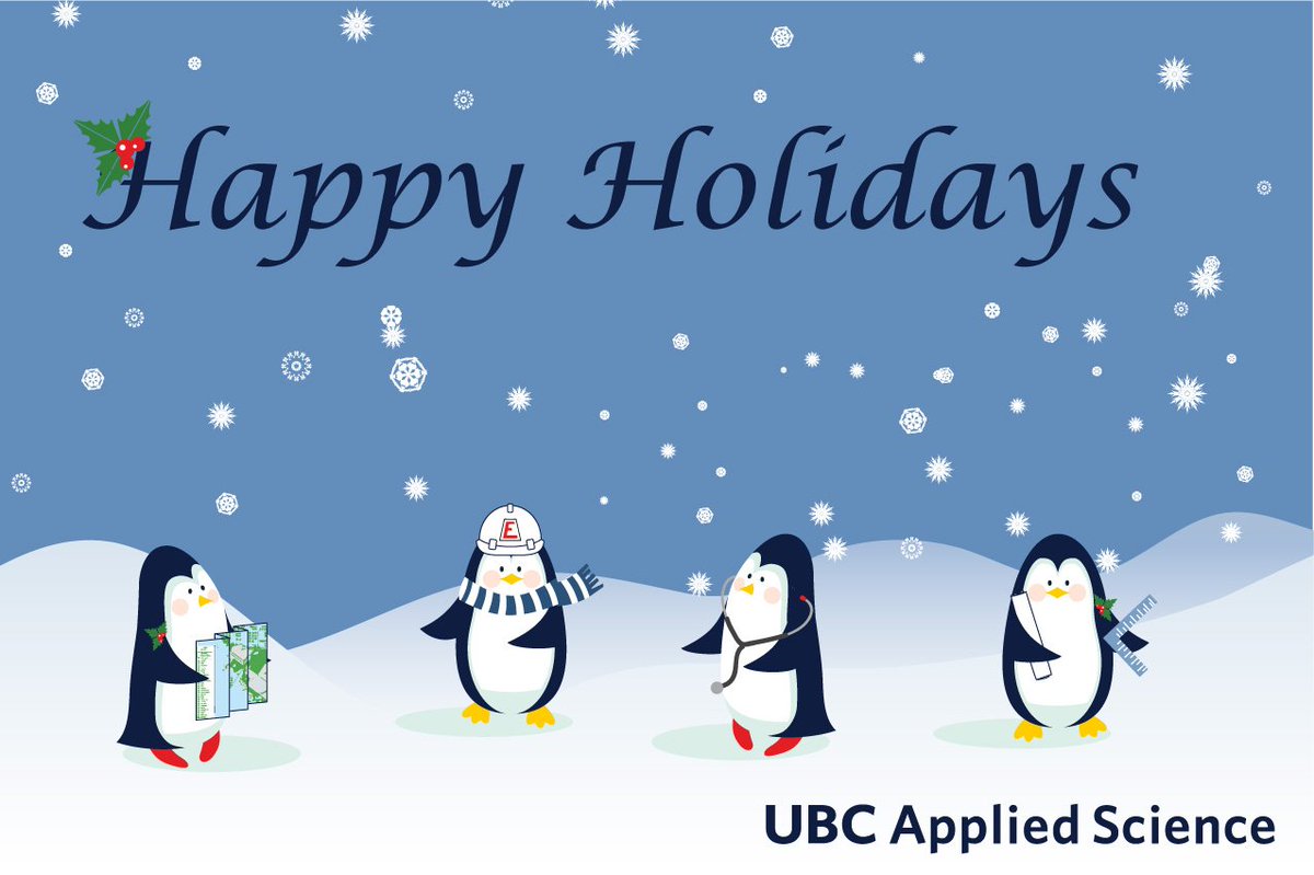 UBC Applied Science on Twitter "Exams are winding down to a close and we want to wish everyone a very Happy Holidays