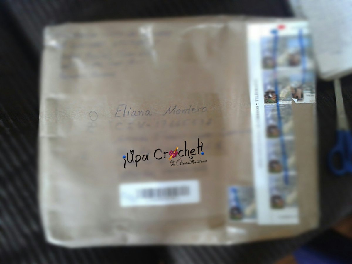 UpaCrochet's tweet photo. El #3RetoCrochetero nuevamente llega a casa. Hemos recibido POR FIIIIIN un paquete panameño. Eeeehhhh @aodiam #ElClubDeLasCrocheteras #Upito https://t.co/NpwO1FzKHi
