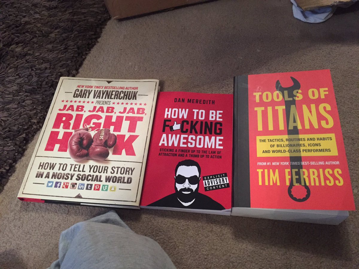 MarkOrmrod's tweet photo. More cool presents brought to me from Posty Clause 👍🏻
@garyvee #TimFerris #DanMeredith https://t.co/LnwnioWyqH