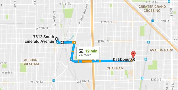 ScottKenemore's tweet photo. I just learned #PhilipKDick was born only 12 minutes from the present-day site of #DatDonut! THIS MEANS SOMETHING!!! #PKD #Donuts #Chicago https://t.co/RDt9hPoByu