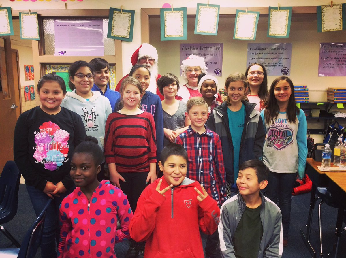 Have a happy and safe holiday break! Looking forward to seeing everyone back on January 4!