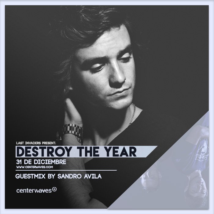 Mañana 31 de Diciembre tendremos el placer de tener en nuestro especial #DestroyTheYear al gran <a href="/sandro_avila/">Sandro Avila</a> en <a href="/CenterWaves/">Centerwaves.com</a> !! :D