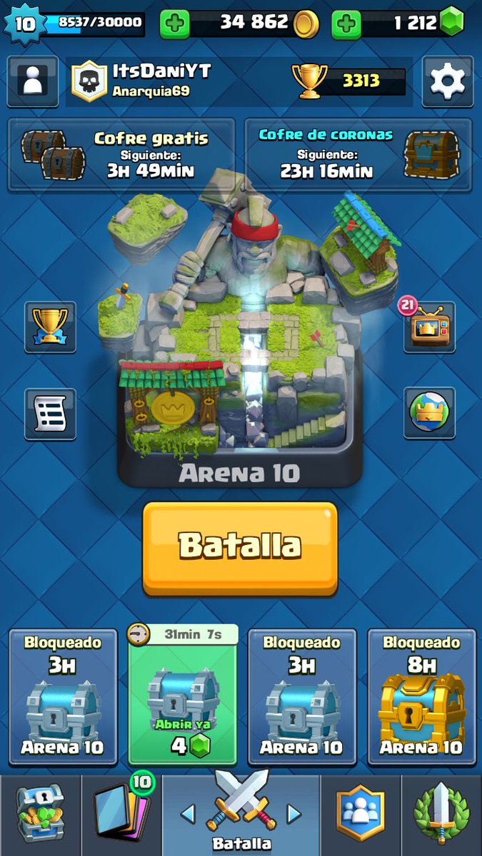 ItsDaniiiHD's tweet photo. Cuando acabe el cofre del clan visitare clanes i si mg me quedo.
Me recomendais alguno?
@Aniquilador_YT @ByZurLug @jontijera98 @jontijera98 https://t.co/eapgaeoPd8
