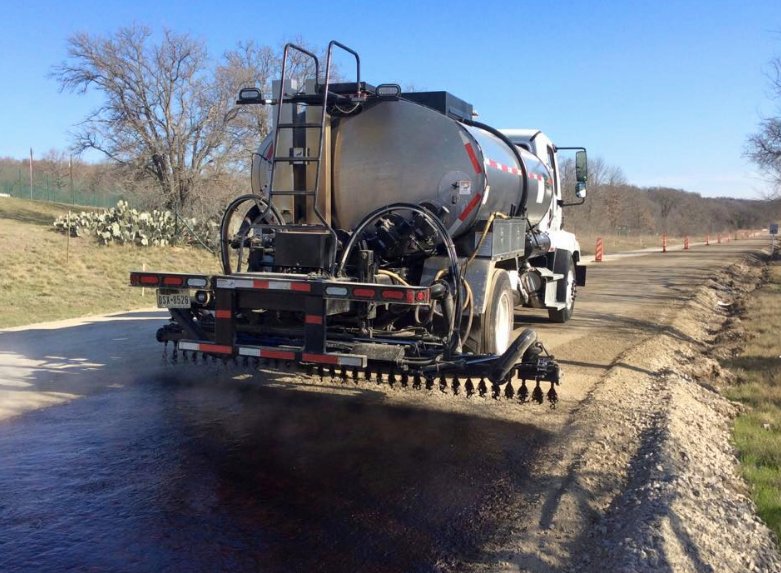 We use recycled asphalt, paving roads responsibly and sustainably. #begreen #paving #pavement #oldcastle #texas #asphalt #roads #recycle