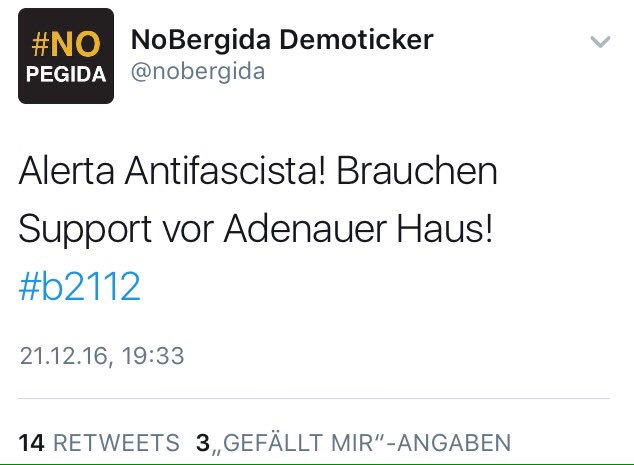 dersimonkaupert's tweet image. Linksextremisten beschützen die CDU. #BlockCDU #B2112 #DefendBerlin