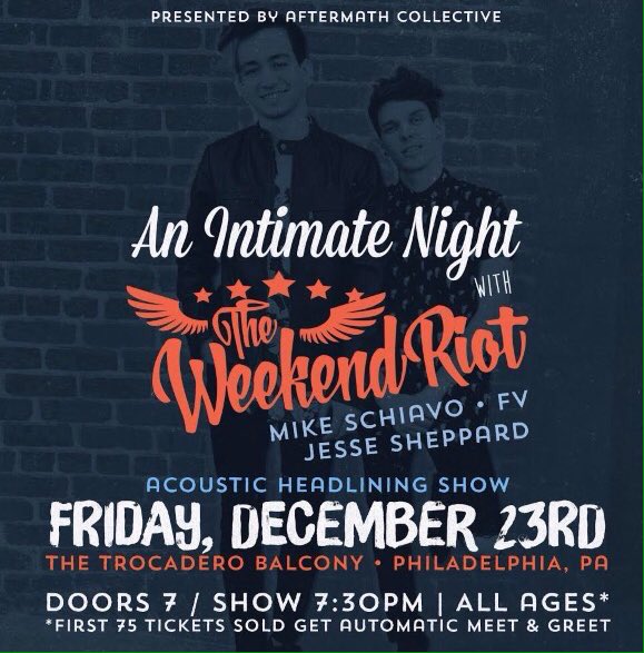 gonna be a great big party this friday at <a href="/thetrocadero/">Trocadero Theatre</a>! all of our fav peeps in one room 🤗