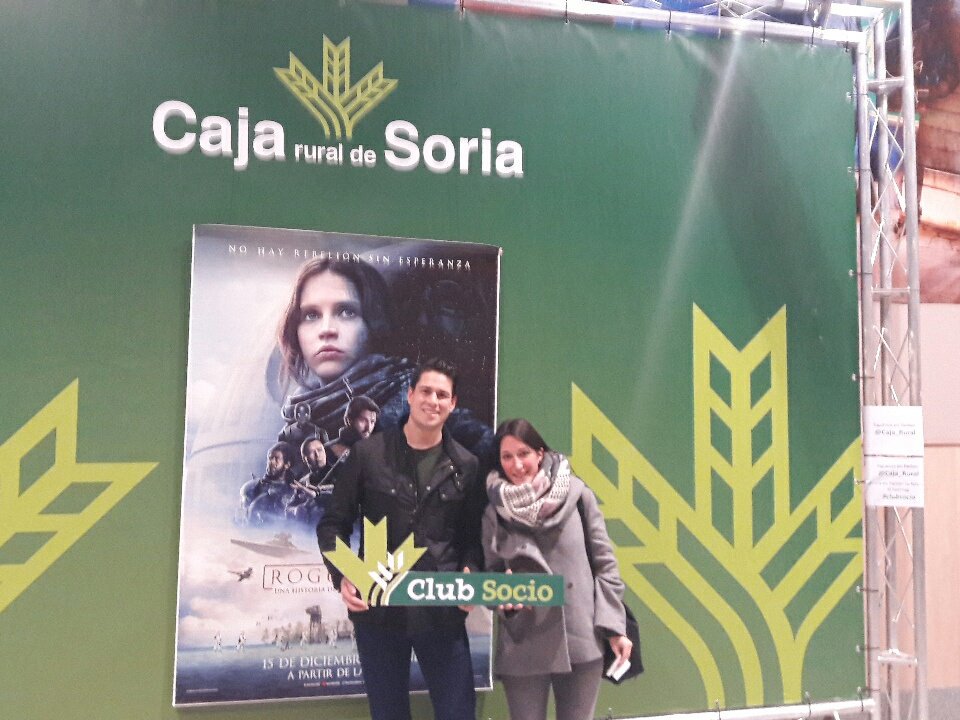#RogueOne #clubsocio #photocall