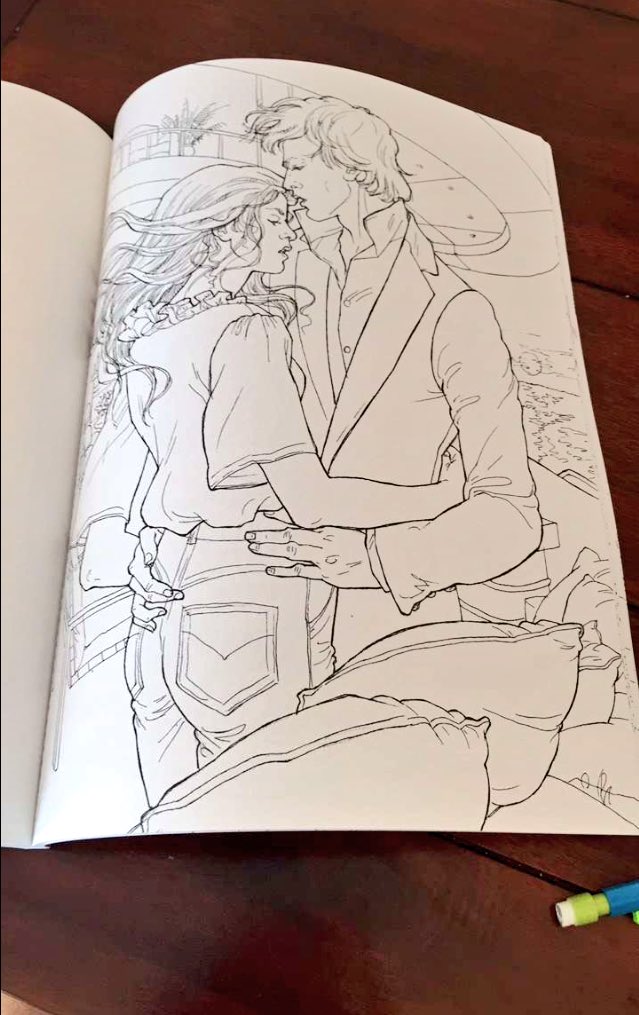 AveyardBR's tweet photo. ROMANCES... ou não! #RedQueenColoringBook https://t.co/u7bWrpnGjV