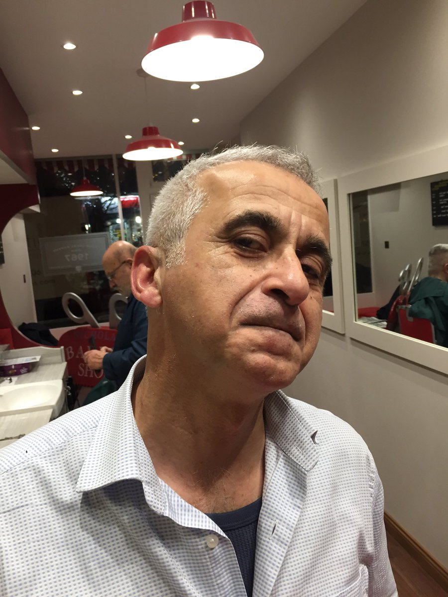 tonylouki's tweet image. #Spruced for #Christmas at Nicholas #Barbershop Goodge Street #W1.  Cheers, Third Generation Nick x