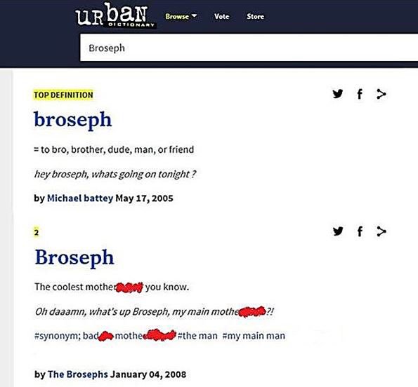 Broseph_Music's tweet photo. Wish we could take credit for this one!  #SpotOn #UrbanDictionary https://t.co/HPX0Y8e09m