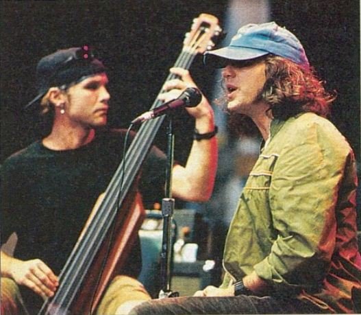 PearlJam's tweet photo. "We're not going to be the coolest rock stars in the world. We're trying to be good musicians." - Eddie Vedder #PearlJam https://t.co/gRk8kpOwzl