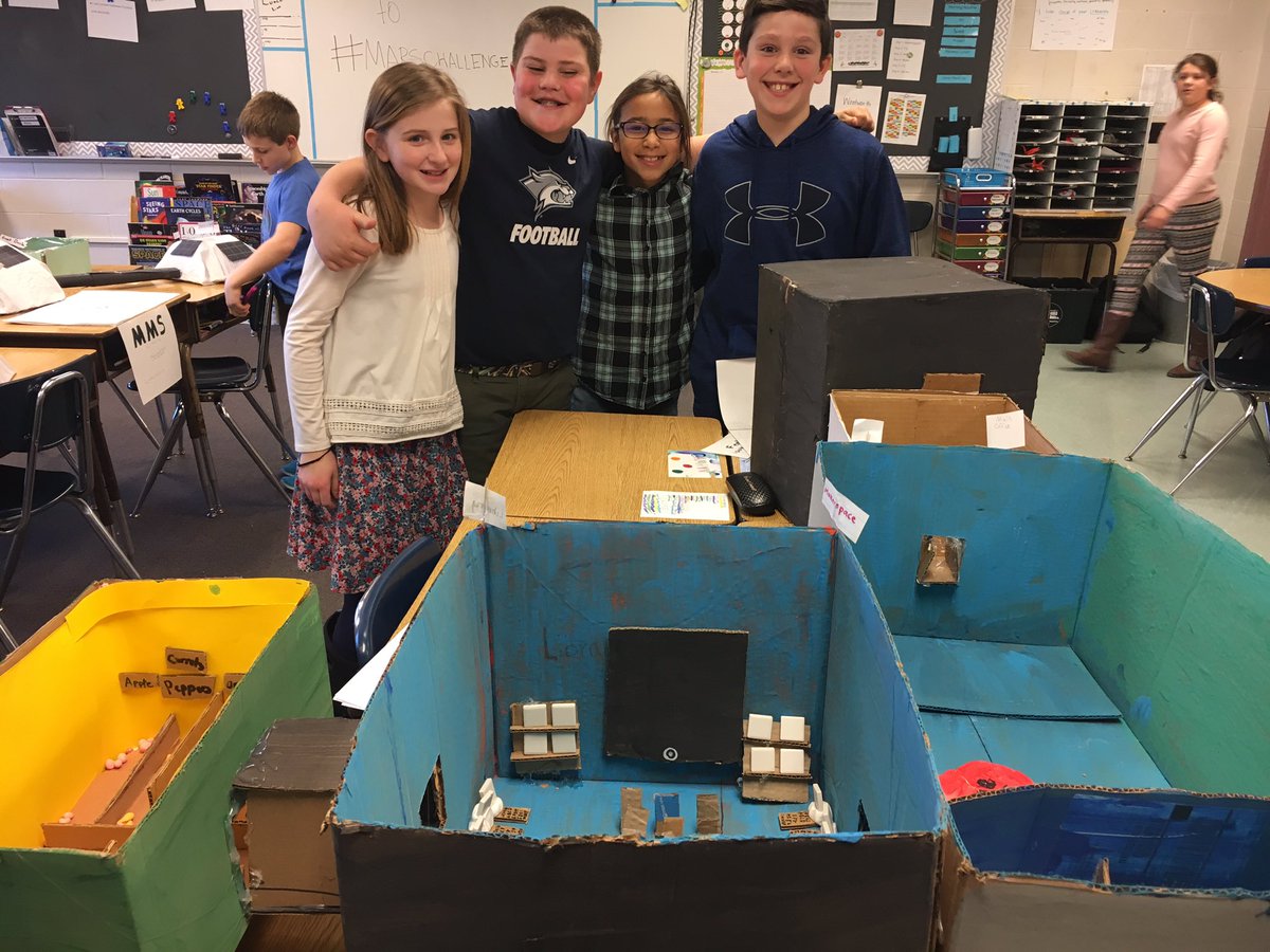 5Wclassroom's tweet image. #marschallenge group five!