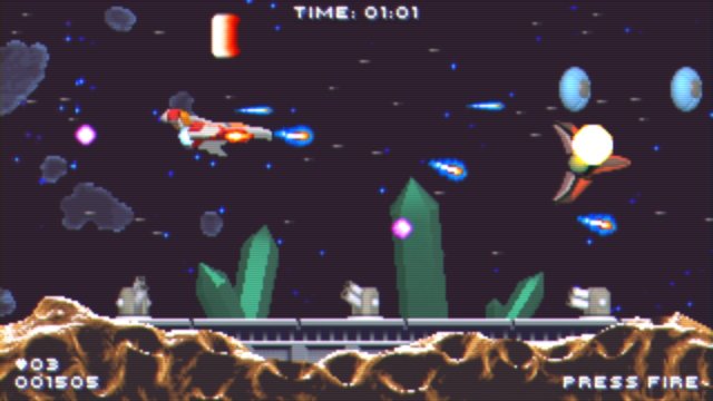 indiegamedev's tweet image. &quot;Hawkwing&quot; by LosGeekosStudio
&amp;gt;upcoming horizontal shooter w/ #pixelart
forums.tigsource.com/index.php?topi…