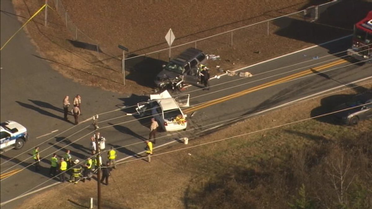 BREAKING WSOCChopper9 over scene of fatal crash in Gastonia WSOCTV