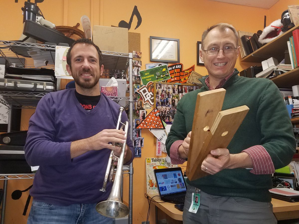 GallowayBand's tweet photo. A little music humor inspired by Leroy Anderson music...  @PrideofAHSBands @AHSRedskins_AD @overbeym https://t.co/folpRBpiZO