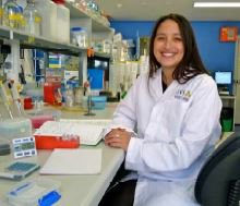 EMBLAustralia's tweet photo. Julienne O’Rourke, EMBL Australia PhD candidate & EAPS 2016 Co-convener discusses her experience at @EMBLAuSymposium https://t.co/S2li15ae1w https://t.co/Tnf0vJFfjI