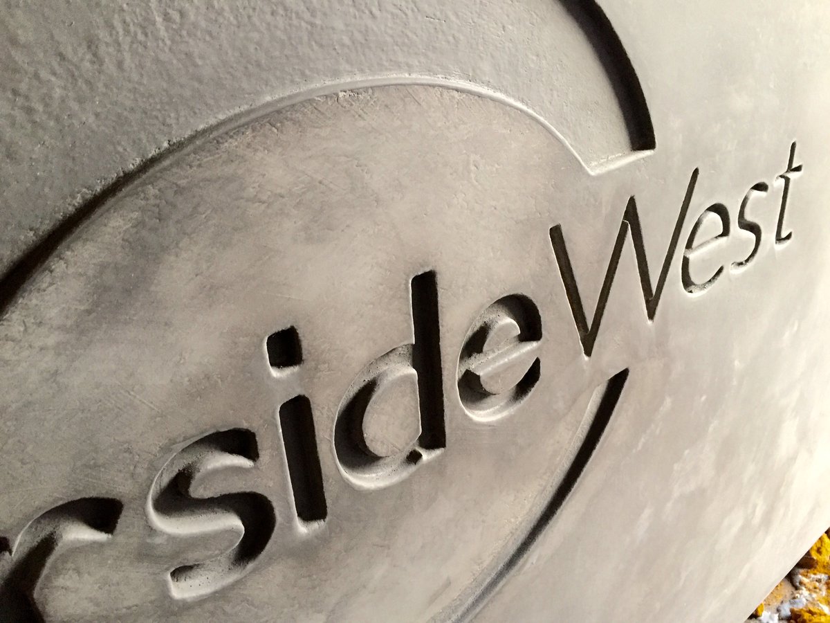 Cretecraft's tweet photo. Engraved concrete lettering very stylish .
The micro-concrete coating is just 3mm thick.
We have the ability to turn your ideas into reality https://t.co/OujRGX8CZq