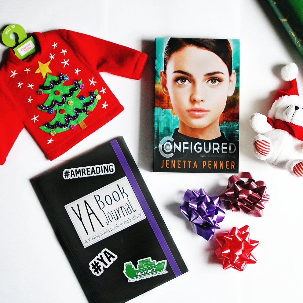 2 great gifts that go great together
Paperback of Configured amzn.to/2hdxAnE
YA Book Journal amzn.to/2hWcwBM #YA #Ifreadya