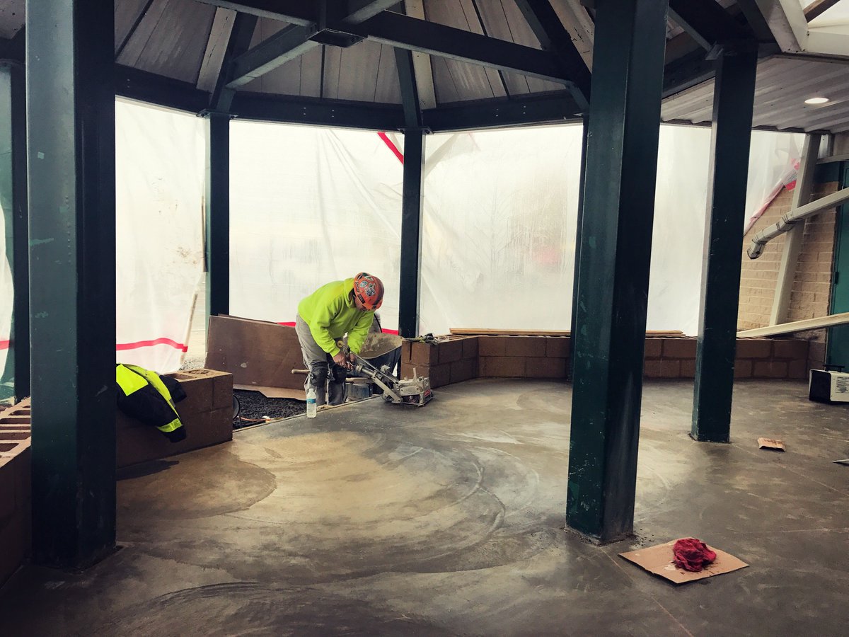 funforeall's tweet photo. Our new #frontentrance is starting to shape up! #renovations #morespacemoreFUN #improved #pittsburgh #familyfun #fun https://t.co/shh31uv9M0