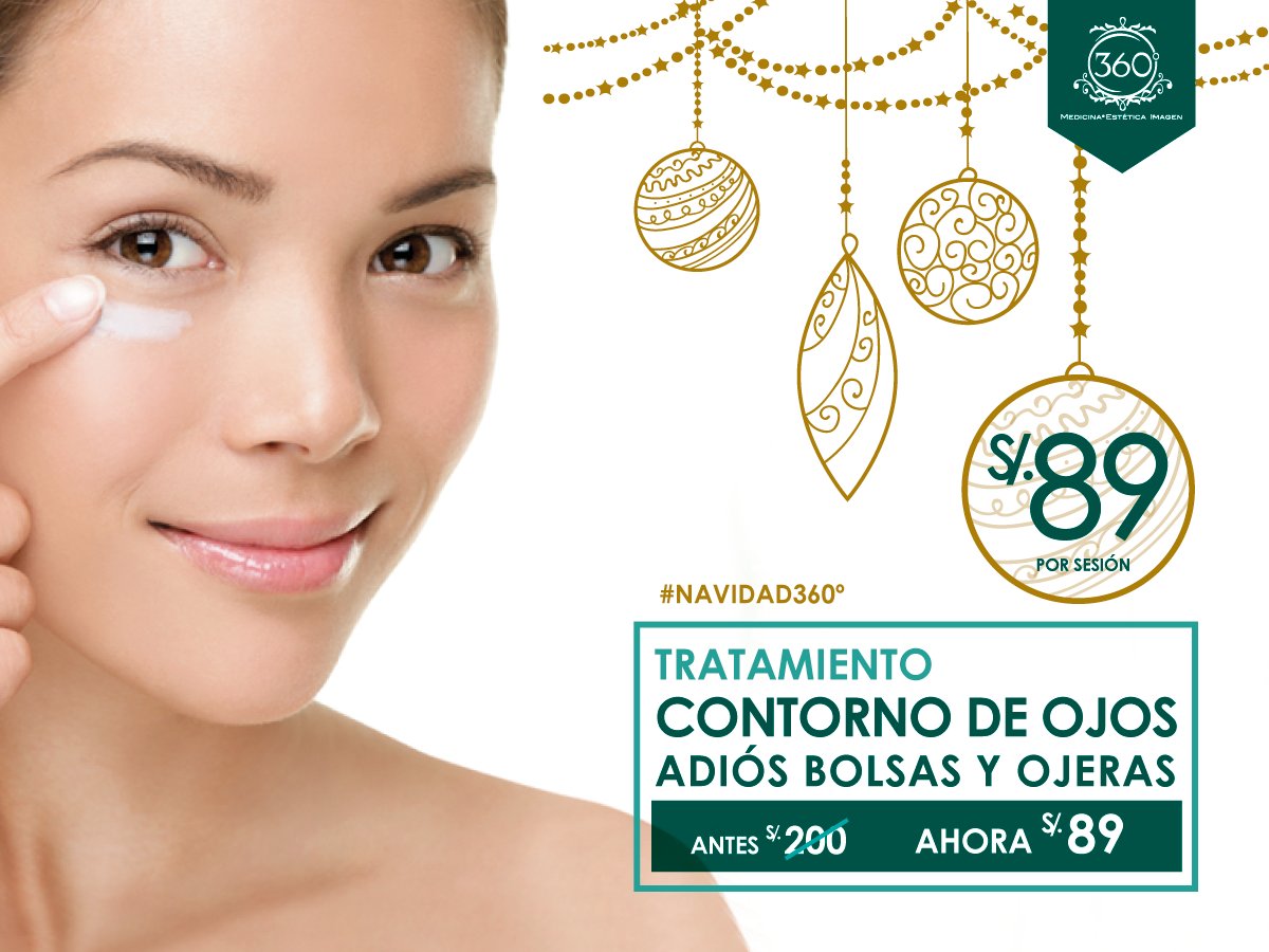 360MEIPeru's tweet photo. #CierraPuertas !! #CierraPuertasNavideño 360° !!  
#ContornoDeOjos a S/.89.00 por sesión
Solicítalo aquí ► https://t.co/MMt0QZQMdH https://t.co/W7ADV7yRZG