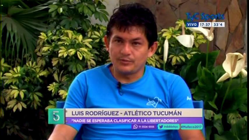 #AtléticoTucumán | Luis Rodríguez: "Nadie se esperaba clasificar a la #Libertadores"