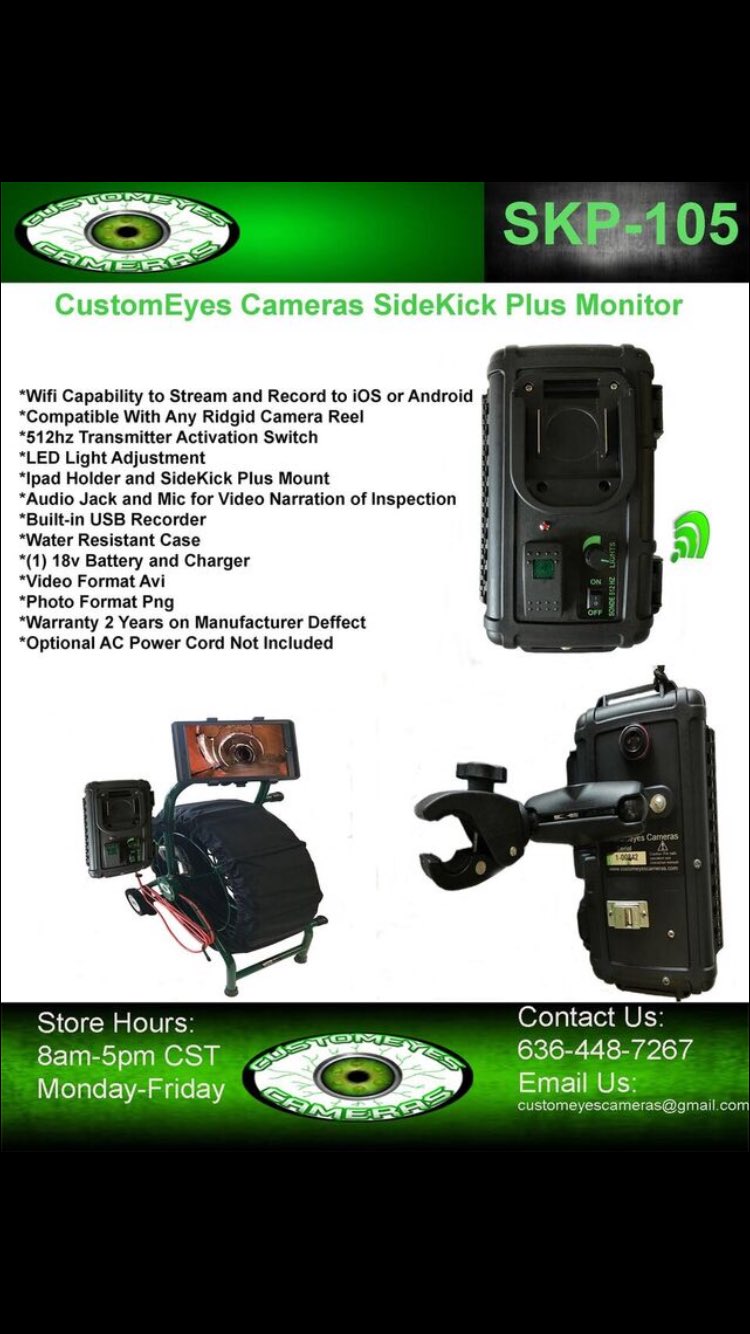 Sidekick Wi-Fi Video Inspection System