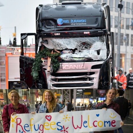 unkuItur's tweet photo. Die Terrorhelfer gehören an die Wand gestellt. #Berlin #RefugeesWelcome #BerlinAttack #Merkel #proasyl https://t.co/YErzf7qPXU
