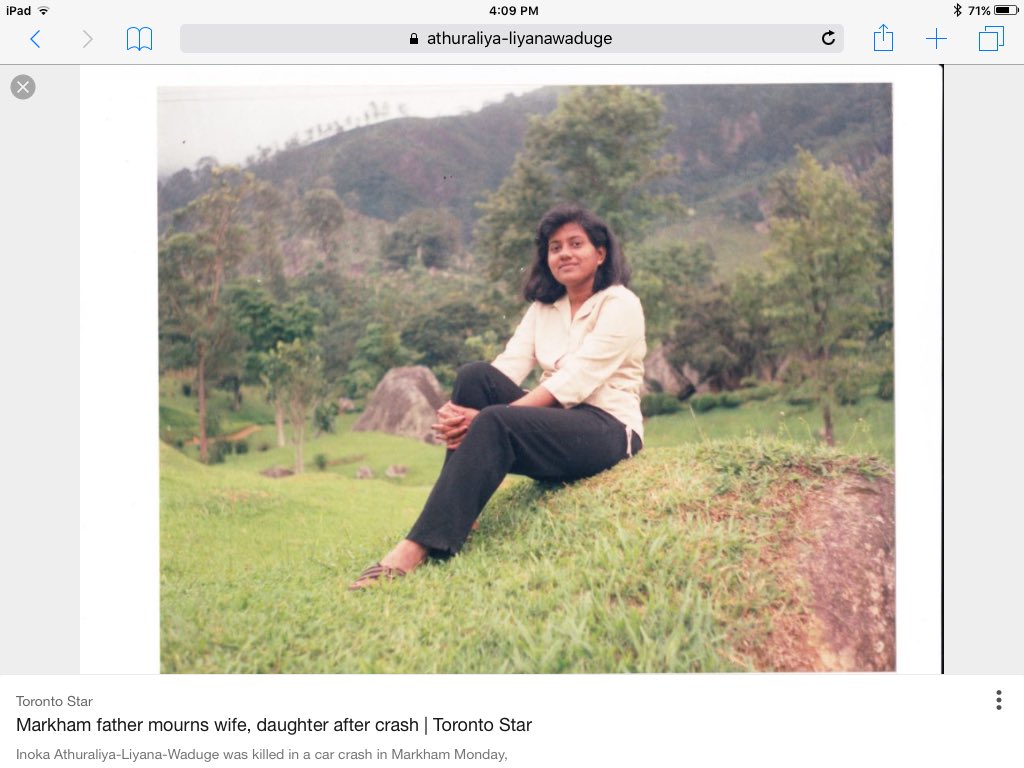 CarterOSAID's tweet photo. On the eleventh day of Christmas, impaired driving gave to us the story of Inoka and Savani Athuraliya-Layana-Waduge. https://t.co/of9VcRhIQ9