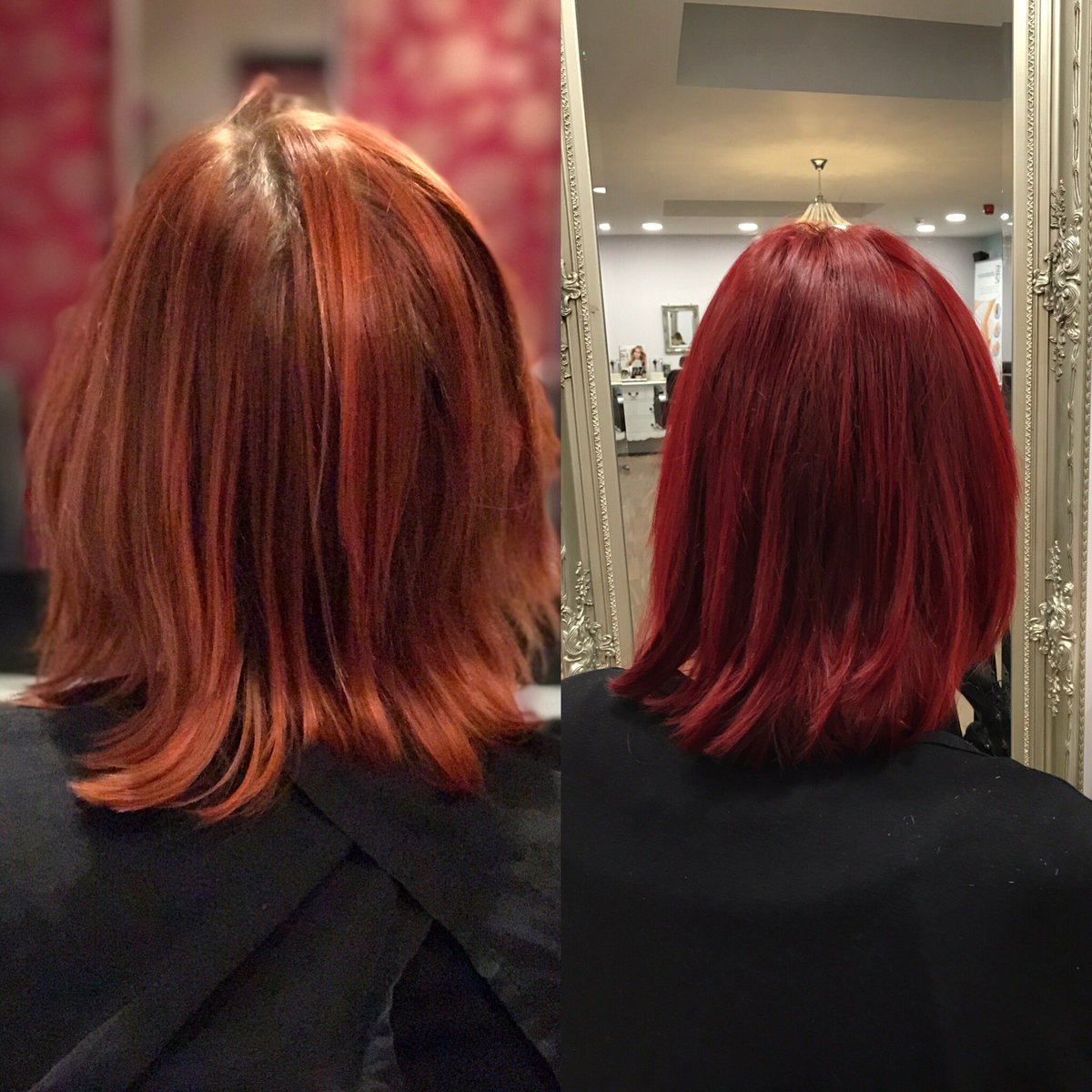 Gorgeous red using <a href="/iconproductsuk/">I.C.O.N. Products UK</a> red 6.666+red booster then stainglass radioactive red
