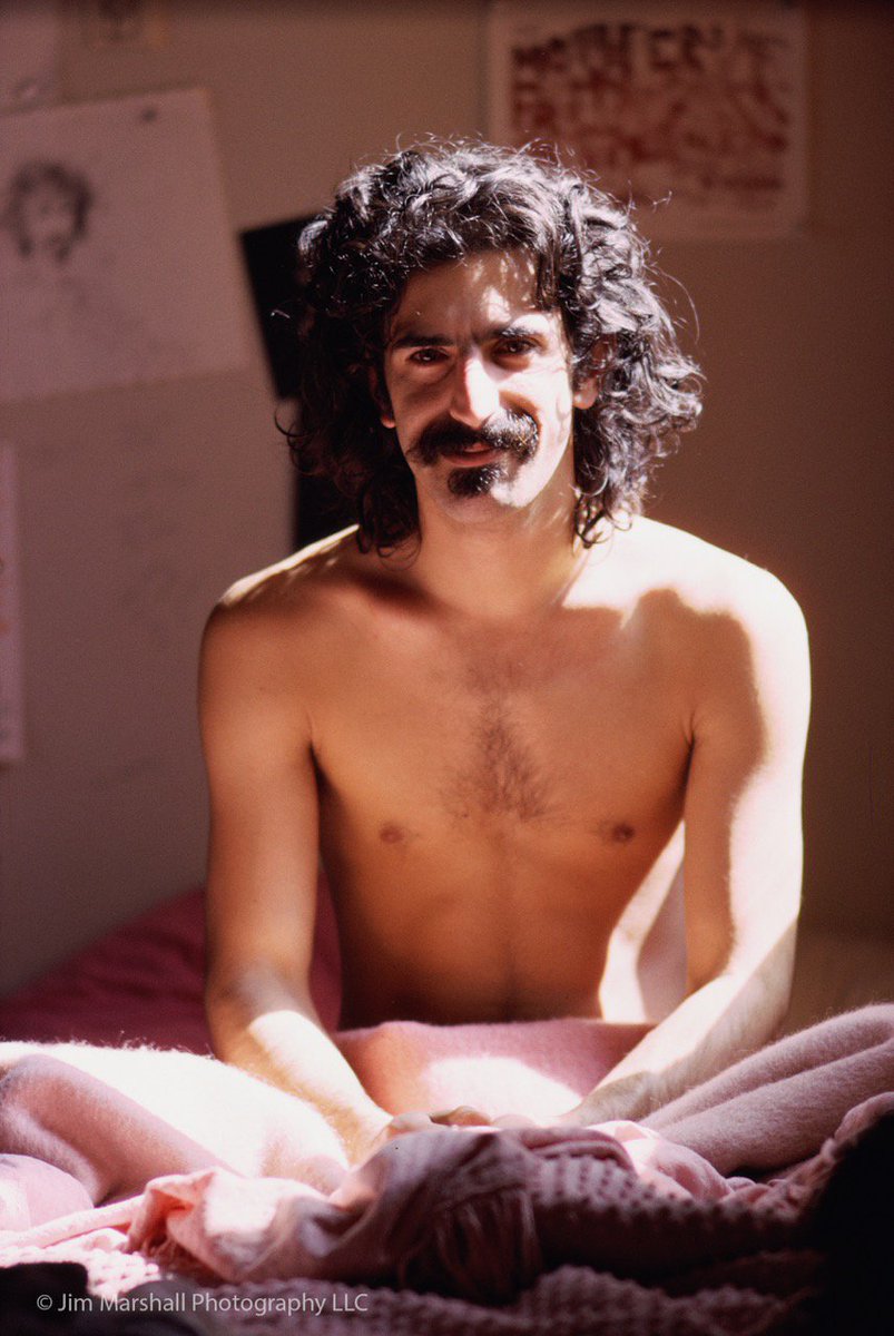 Frank Zappa would have been 76 years old today. Jim took this photo in 1967 at Zappa's home in LA #zappa #frankzappa